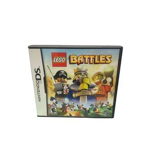 LEGO Battles Nintendo DS Complete Case Manual & Game Pirates, Castle. Space Unit